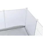 Nyúlkarám elemes / beltéri variálható ketrec karám 12 db 35 × 35 cm-es elem TRX 62460
