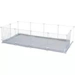 Nyúlkarám elemes / beltéri variálható ketrec karám 12 db 35 × 35 cm-es elem TRX 62460
