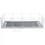 Nyúlkarám elemes / beltéri variálható ketrec karám 12 db 35 × 35 cm-es elem TRX 62460