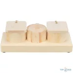 TRX 62821 Jutalomfalat doboz fából rágcsálónak 15x4,5x6cm