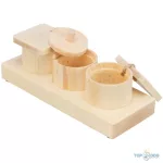 TRX 62821 Jutalomfalat doboz fából rágcsálónak 15x4,5x6cm