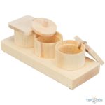 TRX 62821 Jutalomfalat doboz fából rágcsálónak 15x4,5x6cm