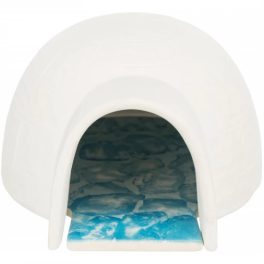   Igloo Kerámia Hűtőlemezzel Rágcsálóknak 13 × 9 × 15 cm TRX 63014