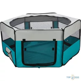   Trixie Kennel Kültéri Nyúlnak, Poliészter 150 × 65 cm, Türkíz/Világosszürke TRX64055