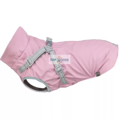 Ponti vízlepergetős vékony kabát hámmal M 45cm, pink TRX6801906