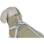 Ponti vízlepergetős vékony kabát hámmal XS 27cm, olivazöld TRX6801908