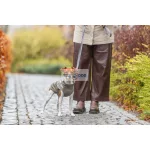 Ponti vízlepergetős vékony kabát hámmal M 40cm, olivazöld TRX6801912