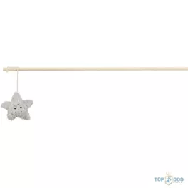 Karácsonyi játékpálca, csillag, fa, 48 cm TRX924501