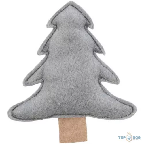 Xmas fa szövet játék macskamentával 10,5cm TRX924504