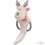 TRX Xmas reindeer with rope-Xmas játék Plüss szarvas, kötélen, 47cm TRX92005
