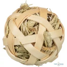 Bambuszba csomagolt szénagolyó, 5 cm TRX 61809