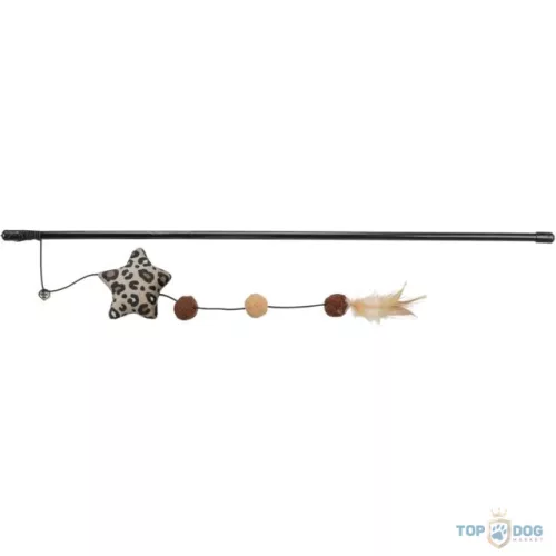 Leo pálcás macskajáték csillaggal 50cm TRX 45386