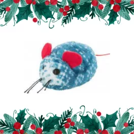 Karácsonyi x-mass cica játék 8-10cm TRX 92537
