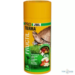   JBL ProTerra FRUCTIL - kiegészítő eleség (gyümölcs) szárazföldi teknősök részére (250ml/80g)
