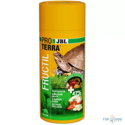 JBL ProTerra FRUCTIL - kiegészítő eleség (gyümölcs) szárazföldi teknősök részére (250ml/80g)