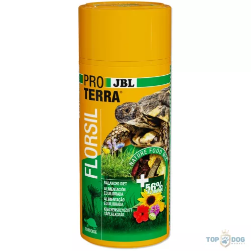 JBL ProTerra FLORSIL - kiegészítő eleség (virágos eledel) szárazföldi teknős részére (250ml/23g)