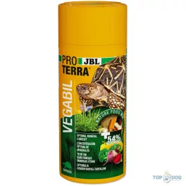   JBL PROTERRA Vegabil - kiegészítő eleség (szárított zöldség) szárazföldi teknősök részére (250ml/75g)