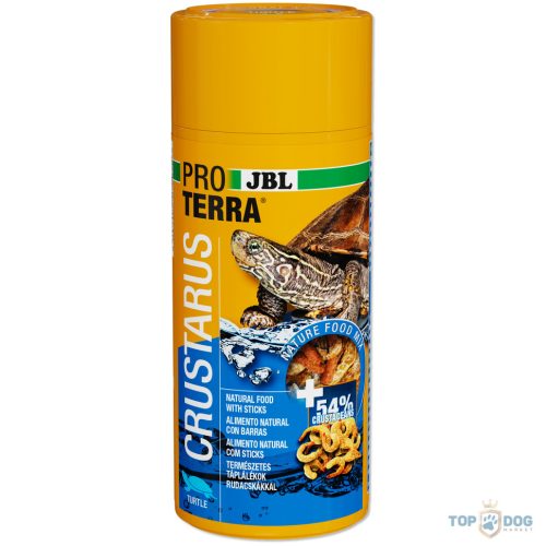 JBL PROTERRA Crustarus - teljes értékű táplálékkeverék (rák,hal,garnéla és stick) vízi- és tavi teknősök számára (250ml/45g)