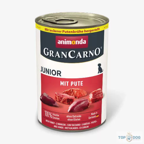 Animonda GranCarno Konzerv Junior Pulyka 400gr