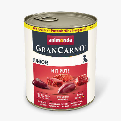 Animonda GranCarno Junior Konzerv Pulyka  800gr