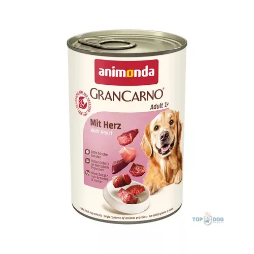 Animonda GranCarno Konzerv Marha + Szív 400gr