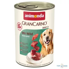 Animonda GranCarno Konzerv Sertés + Vad 400gr