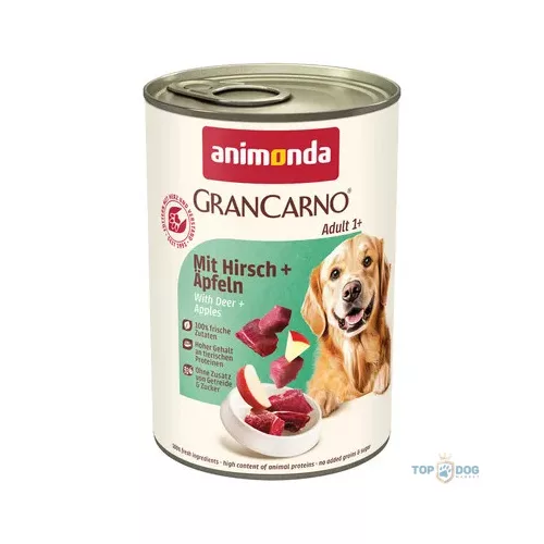 Animonda GranCarno Konzerv Szarvas+ Alma 400gr
