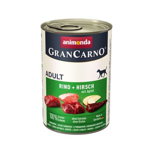 Animonda GranCarno Konzerv Szarvas+ Alma 400gr