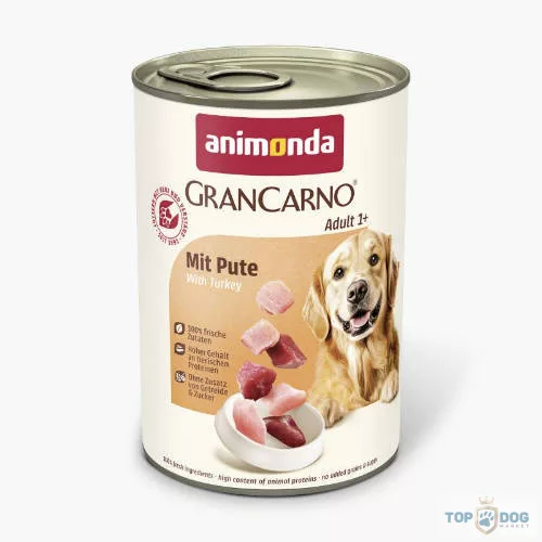 Animonda GranCarno Konzerv Pulyka 400gr