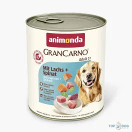 Animonda GranCarno Konzerv Marha + Lazac spenót 800gr