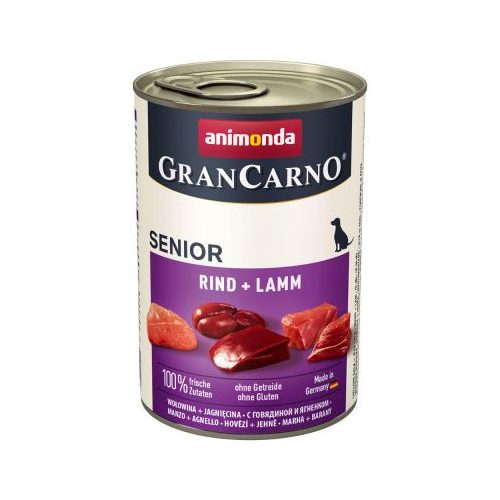 Animonda GranCarno Konzerv Senior Marha + Bárány 400gr