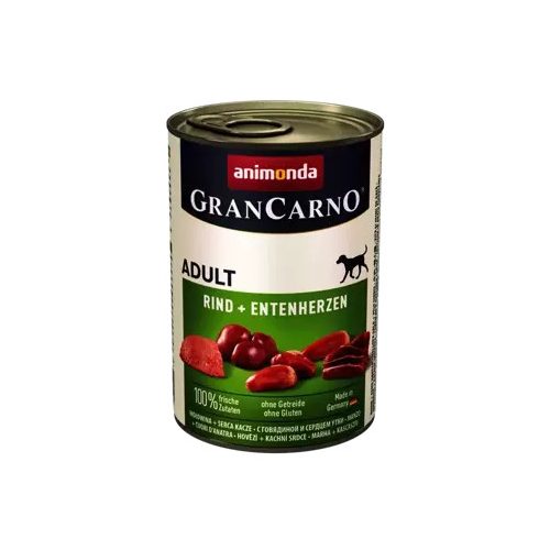 Animonda GranCarno Konzerv Marha + Kacsaszív 400gr