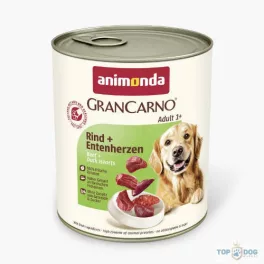 Animonda GranCarno Konzerv Marha + Kacsaszív 800gr