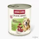 Animonda GranCarno Konzerv Marha + Kacsaszív 800gr