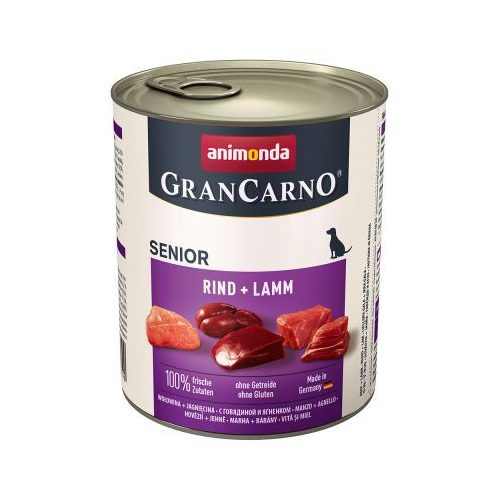 Animonda GranCarno Konzerv Senior Marha + Bárány 800gr