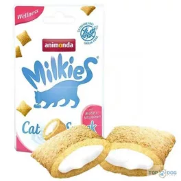   Animonda Milkies Wellness (baromfi) töltött párnácska - jutalomfalat - Macskák részére (30g)