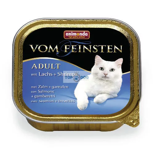 Animonda Vom Feinsten Lazac Garnélával 100g