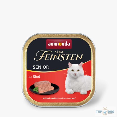 Animonda Vom Feinsten Cat Senior Marhahússal 100gr 