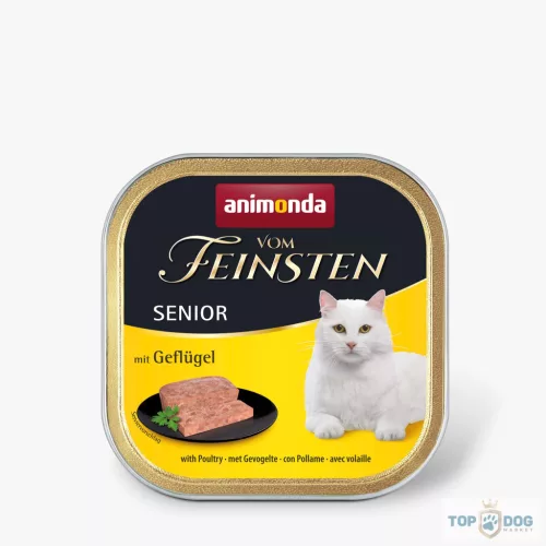 Animonda Vom Feinsten Cat Senior Szárnyas 100gr 