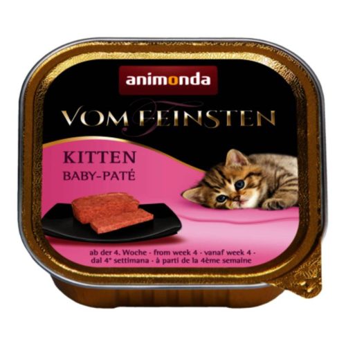 Animonda Vom Feinsten Cat Kitten - Baby Paté marha,baromfi alutálkás 100g
