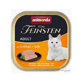 Animonda Vom Feinsten Cat Szárnyas+Borjú 100gr 