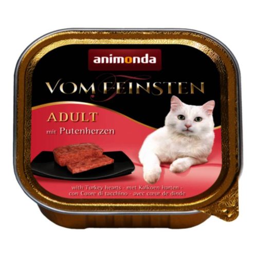 Animonda Vom Feinsten Cat pulykaszív alutálkás 100gr