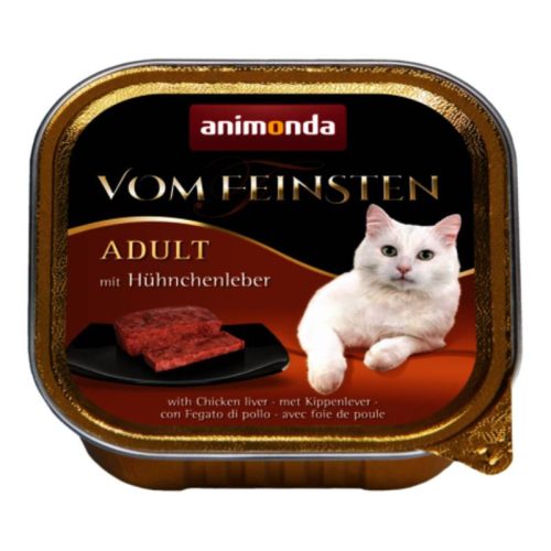 Animonda Vom Feinsten Cat csirkemáj alutálkás 100g