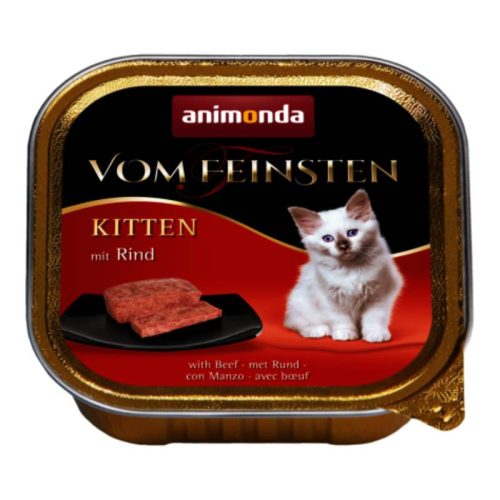 Animonda Vom Feinsten Kitten marha alutálkás 100g