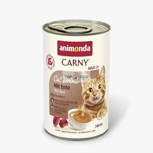 Animonda Carny Cat Drink kacsás macska ital - Felnőtt macskák részére (140ml)