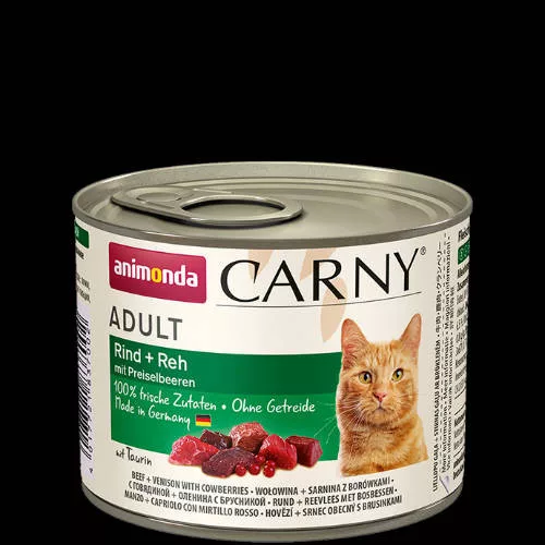 Animonda Carny Adult Marha-szarvas  áfonya 200g