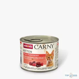   Animonda Carny Kitten Rind, Pute marha,pulyka kölyök macskák részére 200gr