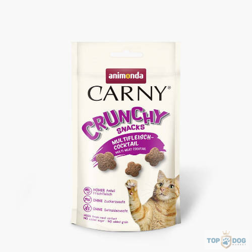 Animonda Carny crunchy 50g snack macskáknak- húskoktél