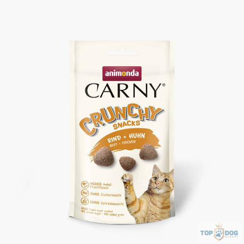 Animonda Carny crunchy 50g snack macskáknak- marha+csirke