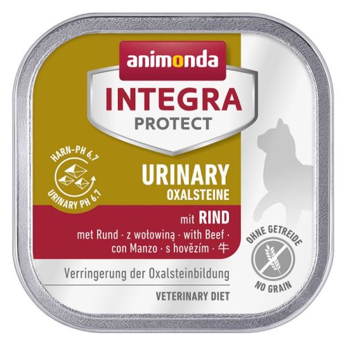 Animonda Integra Protect Cat Urinary Marha 100 g (húgykövek feloldásara, vizelet savasításra macskáknak)